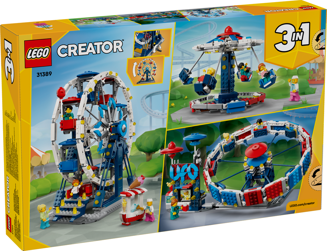לגו Creator 3in1 - גלגל ענק איקוני (31389)-3