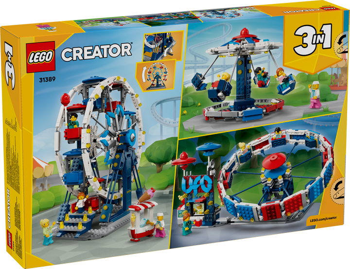 לגו Creator 3in1 - גלגל ענק איקוני (31389)-3