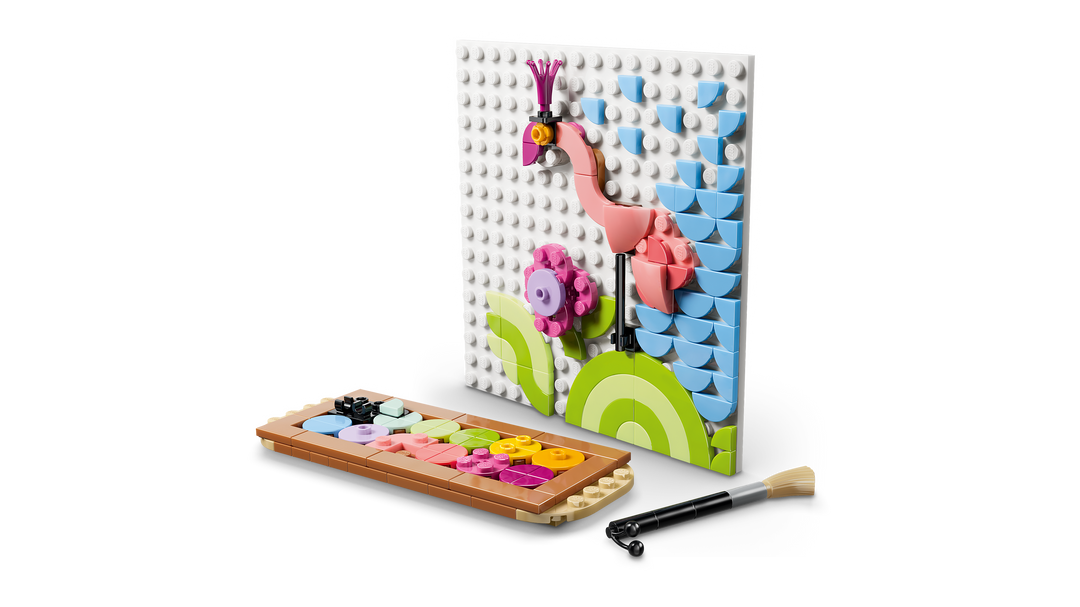 לגו Creator 3in1 - ציור אומנות פרחוני לעיצוב (31390)-5