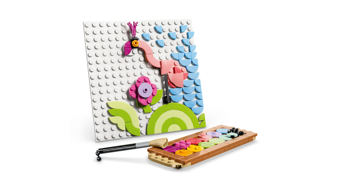 לגו Creator 3in1 - ציור אומנות פרחוני לעיצוב (31390)-7