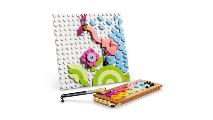 לגו Creator 3in1 - ציור אומנות פרחוני לעיצוב (31390)-8