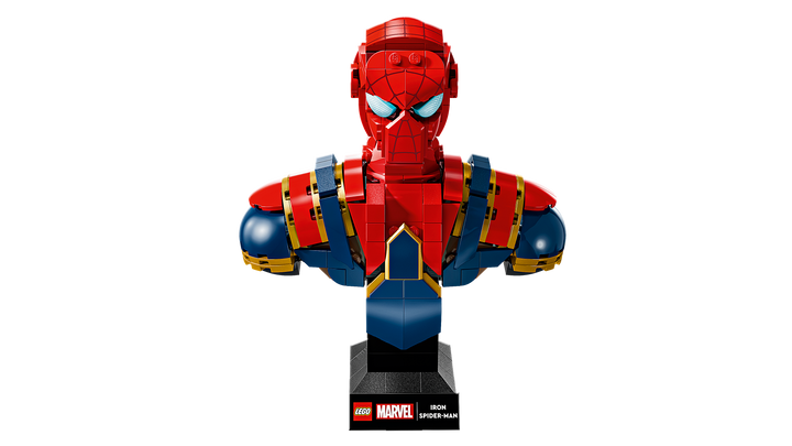 לגו | Marvel - פסל ראש של איירון ספיידרמן (76326)-5