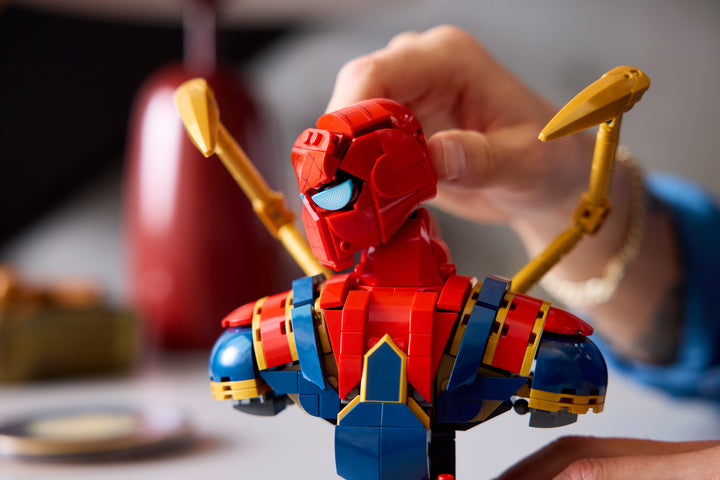 לגו | Marvel - פסל ראש של איירון ספיידרמן (76326)-14