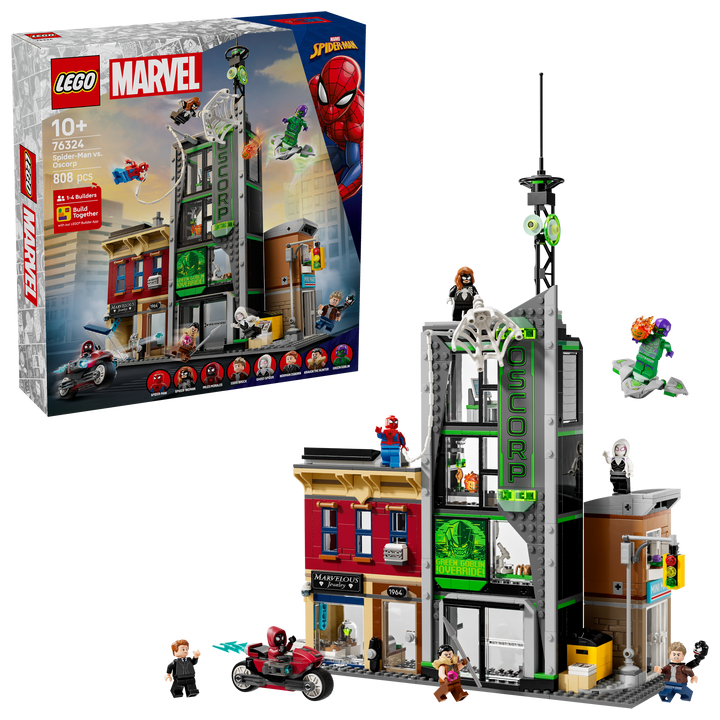 לגו | Marvel - ספיידרמן נגד אוסקורפ (76324)-2