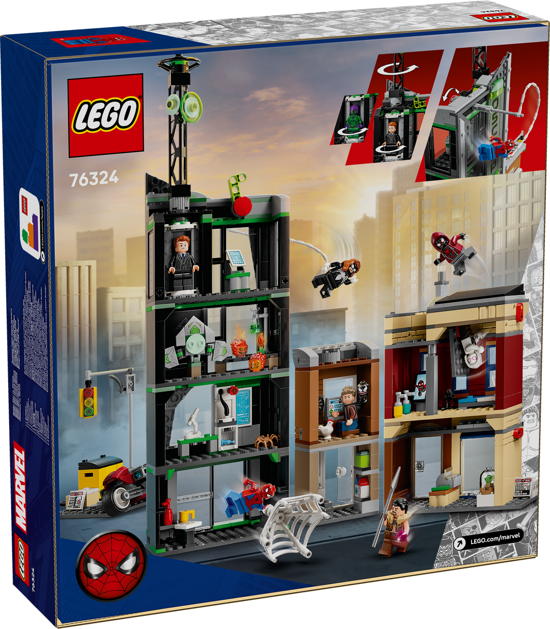 לגו | Marvel - ספיידרמן נגד אוסקורפ (76324)-11
