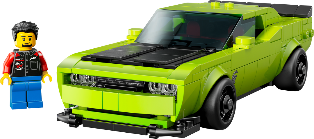 לגו Speed Champions - מכונית ספורט Dodge Challenger SRT Hellcat (77237)