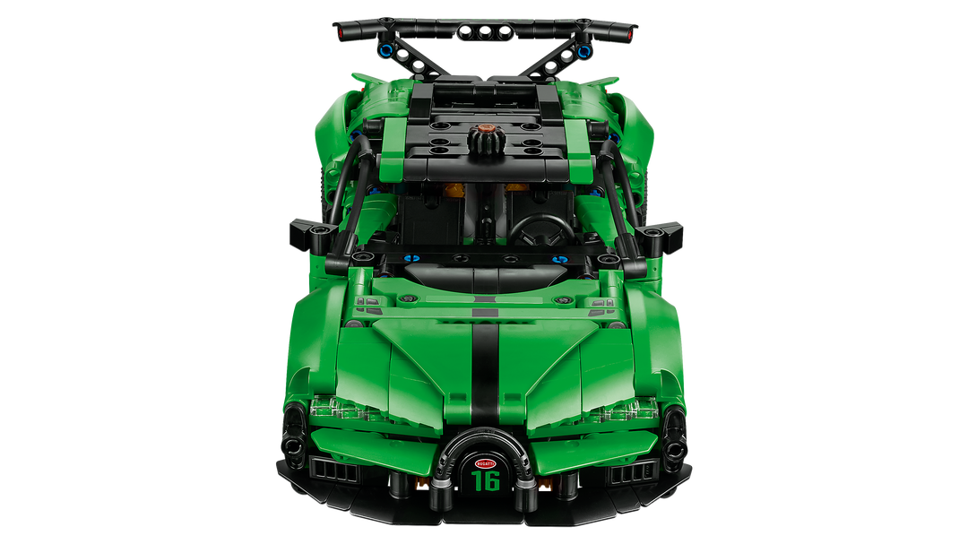 לגו Technic - היפר מכונית ירוקה Bugatti Chiron Pur Sport (42241)-3