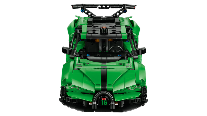 לגו Technic - היפר מכונית ירוקה Bugatti Chiron Pur Sport (42241)-4