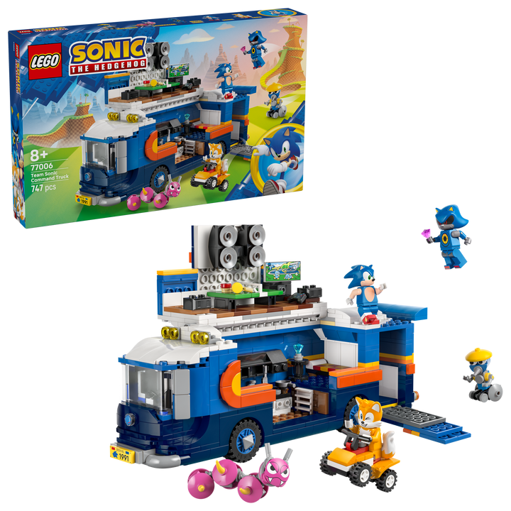 לגו Sonic the Hedgehog™ - משאית של צוות הפיקוד של Sonic (77006)-2