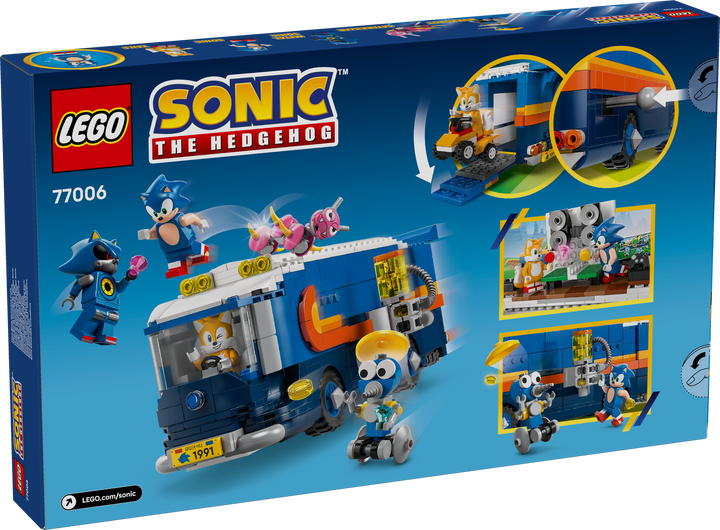 לגו Sonic the Hedgehog™ - משאית של צוות הפיקוד של Sonic (77006)-9