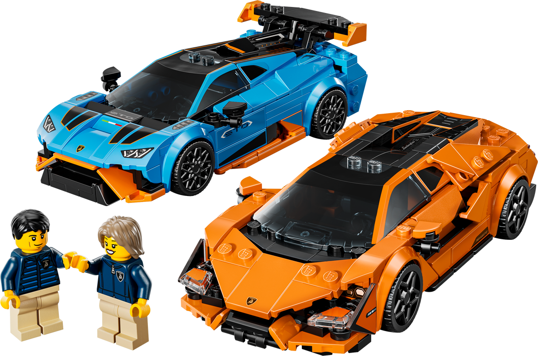 לגו Speed Champions - Lamborghini Revuelto ו-Huracán STO (77238)