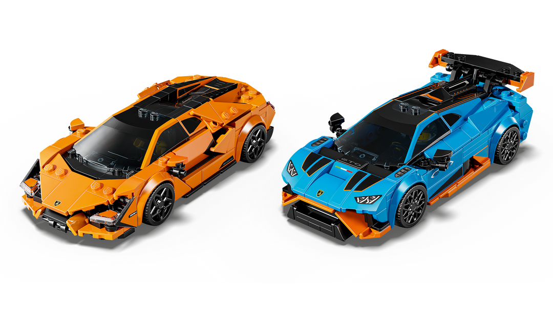 לגו Speed Champions - Lamborghini Revuelto ו-Huracán STO (77238)-2