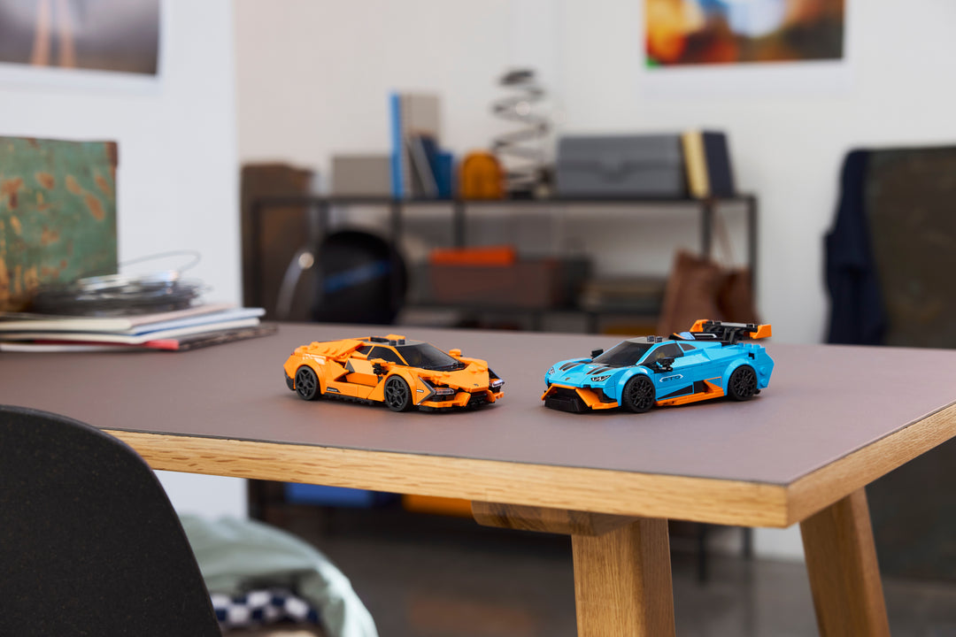 לגו Speed Champions - Lamborghini Revuelto ו-Huracán STO (77238)-4