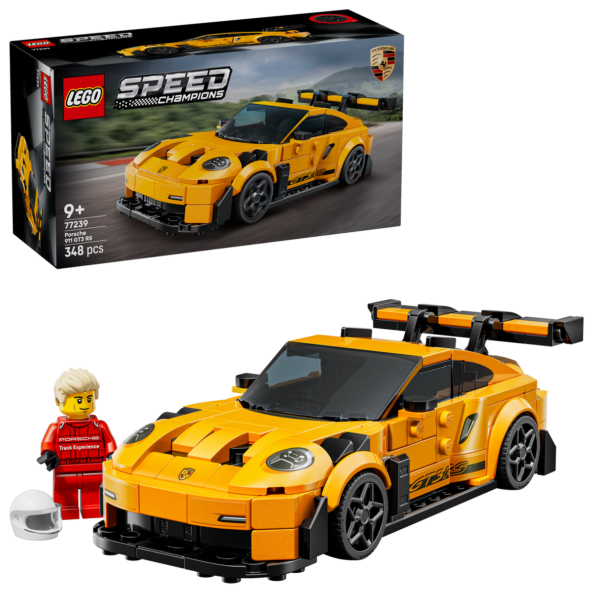 לגו Speed Champions - מכונית-על Porsche 911 GT3 RS (77239)-2