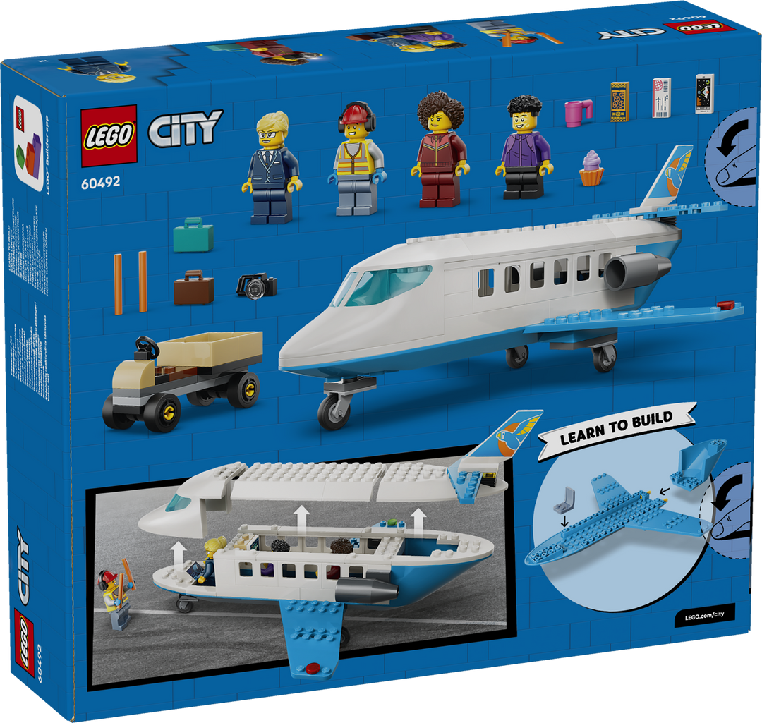 לגו City - מטוס נוסעים סילוני (60492)-2