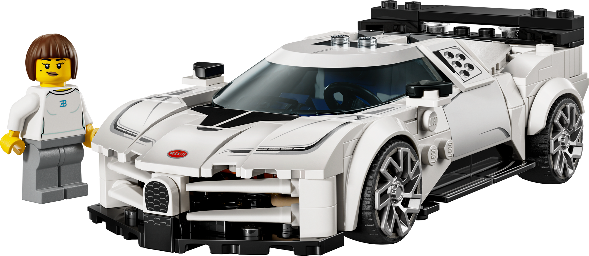 לגו Speed Champions - מכונית היפר ספורט Bugatti Centodieci (77240)-1