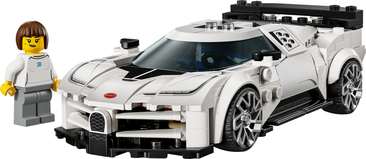 לגו Speed Champions - מכונית היפר ספורט Bugatti Centodieci (77240)-1