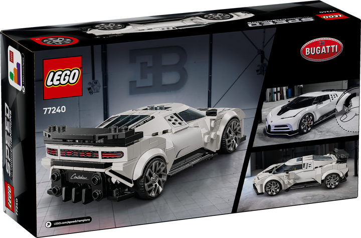 לגו Speed Champions - מכונית היפר ספורט Bugatti Centodieci (77240)-2