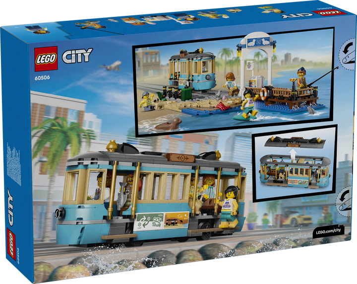 לגו City - חשמלית רחוב קלאסית לחוף הים (60506)-9