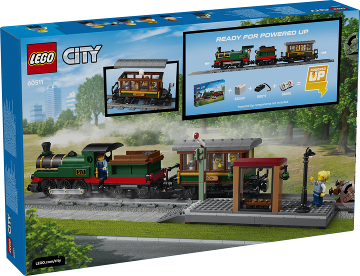 לגו City - רכבת קיטור וינטג' (60511)-3