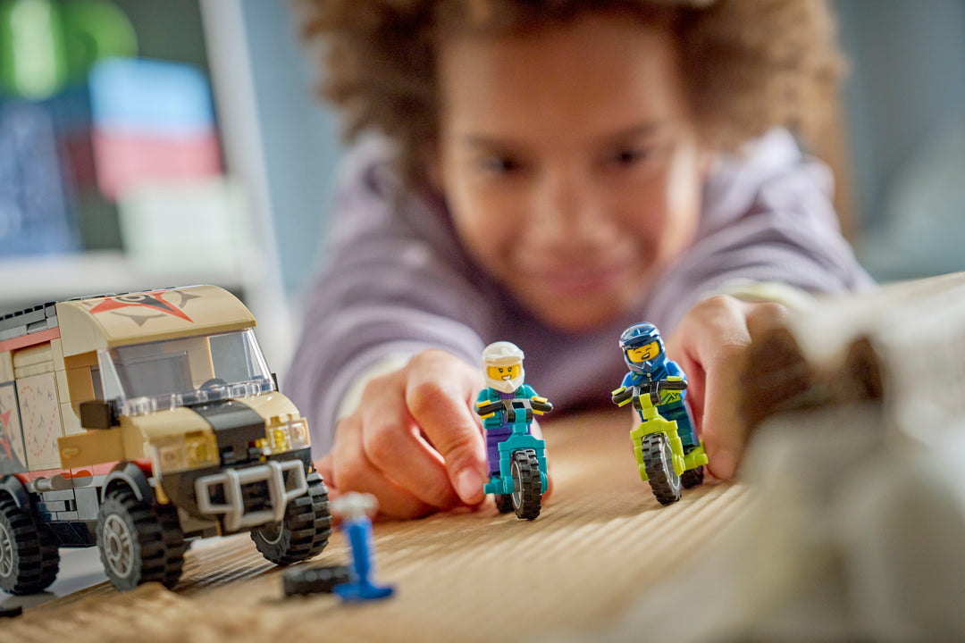 לגו City - קרוואן הרפתקאות לאופני הרים (60512)-10