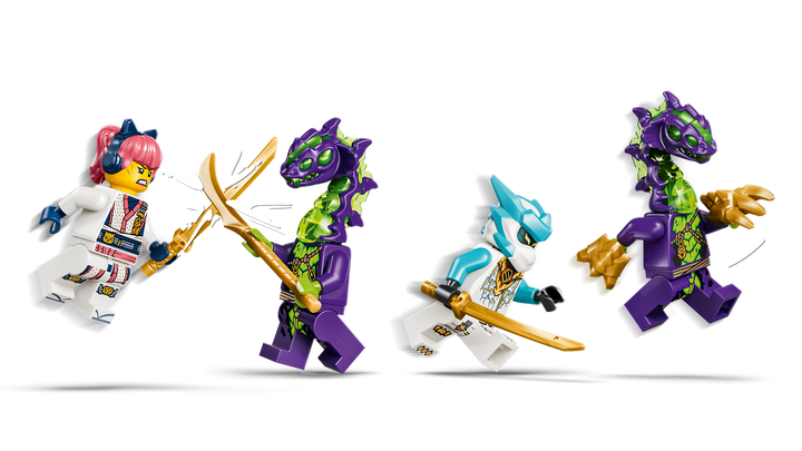 לגו NINJAGO® - קרב דרקון הקרח של זאין (71865)-2