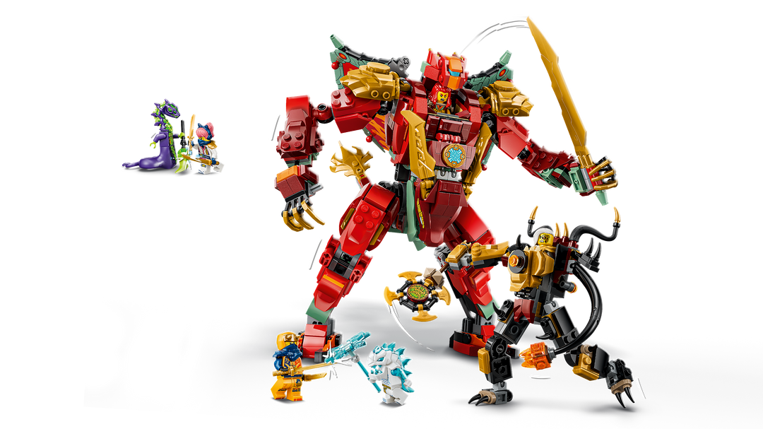 לגו NINJAGO® - רובוט דרקון משנה צורה של וויילדפייר (71868)-3