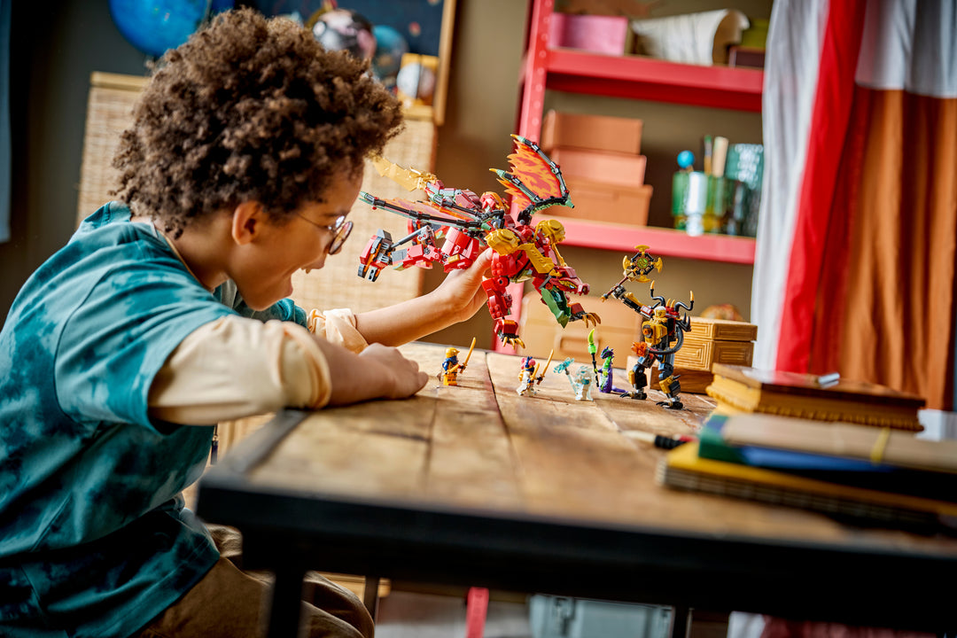 לגו NINJAGO® - רובוט דרקון משנה צורה של וויילדפייר (71868)-7