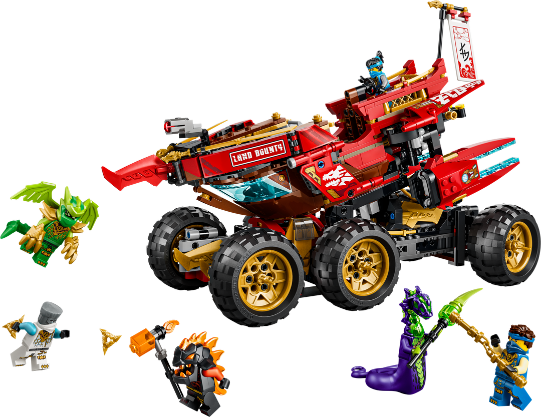 לגו NINJAGO® - טרקטורון ארץ הבאונטי (71869)-1