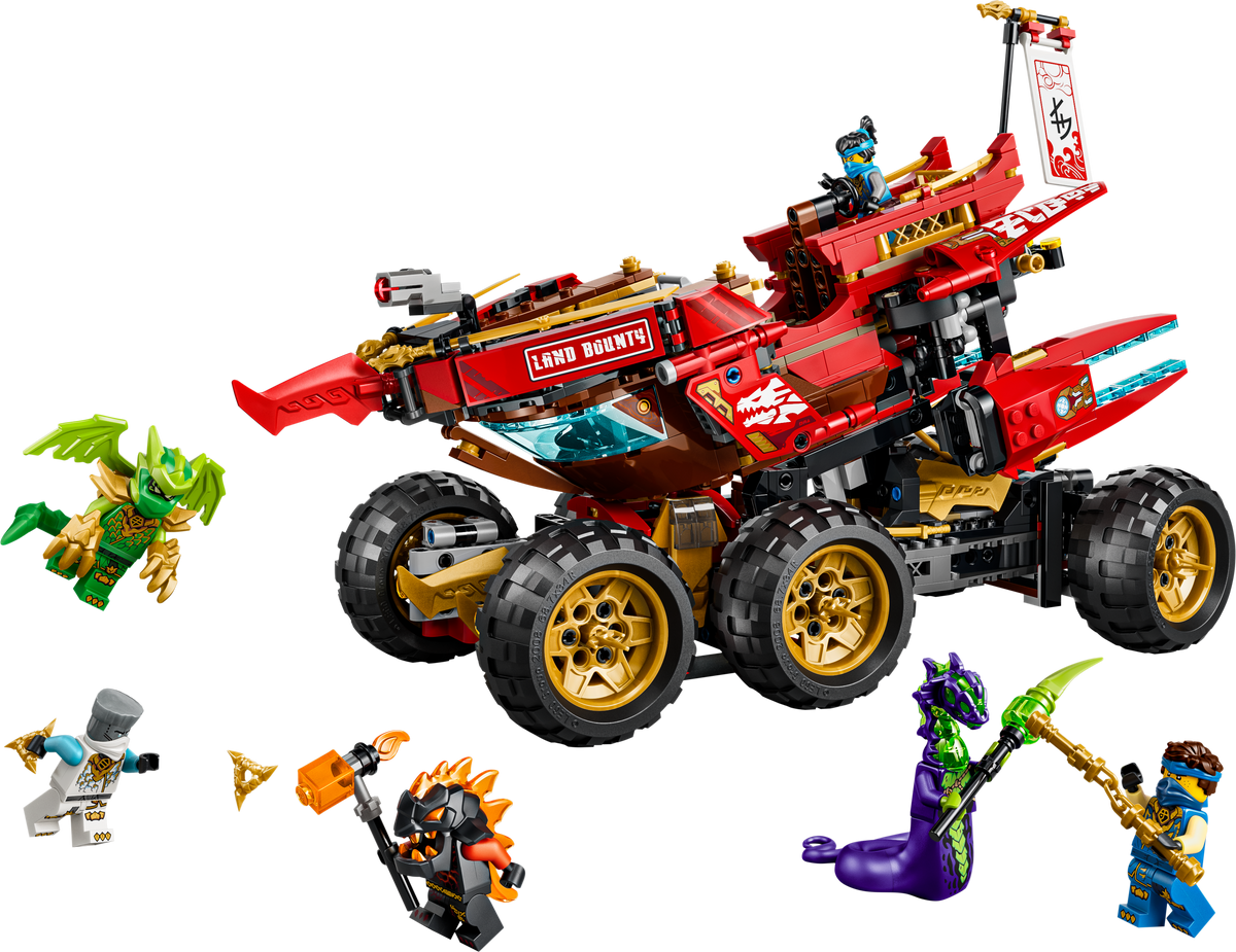 לגו NINJAGO® - טרקטורון ארץ הבאונטי (71869)-1