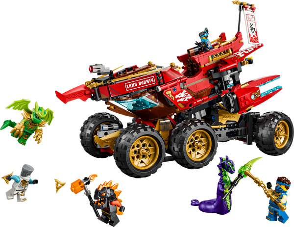 לגו NINJAGO® - טרקטורון ארץ הבאונטי (71869)