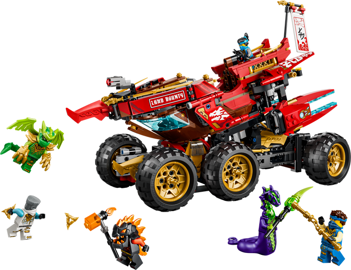 לגו NINJAGO® - טרקטורון ארץ הבאונטי (71869)-1