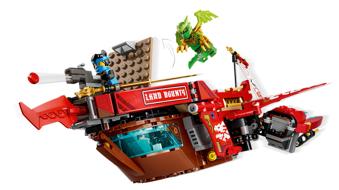 לגו NINJAGO® - טרקטורון ארץ הבאונטי (71869)-3