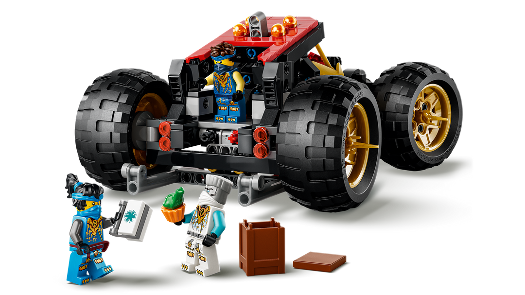 לגו NINJAGO® - טרקטורון ארץ הבאונטי (71869)-4