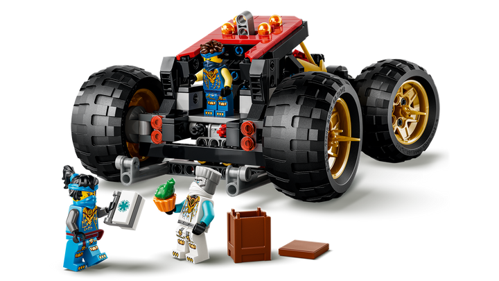 לגו NINJAGO® - טרקטורון ארץ הבאונטי (71869)-4