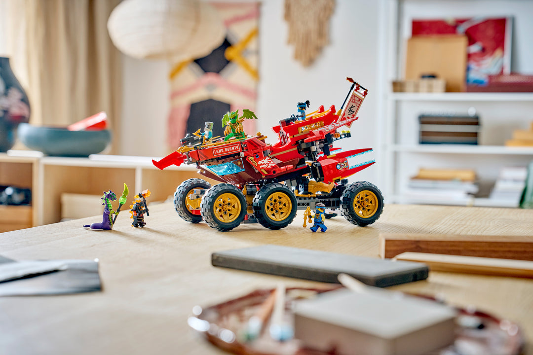 לגו NINJAGO® - טרקטורון ארץ הבאונטי (71869)-7