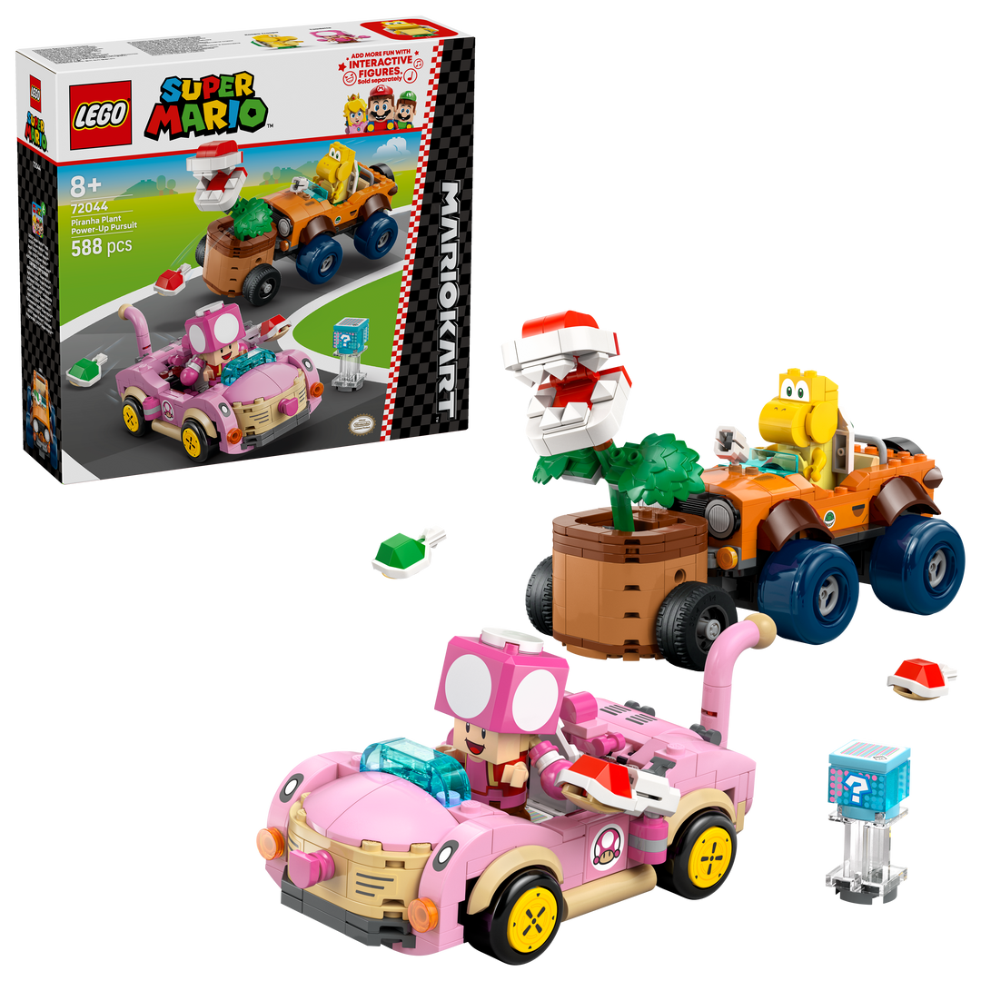 לגו Super Mario™ - Mario Kart – Piranha Plant Power-Up Pursuit™ (72044)-1