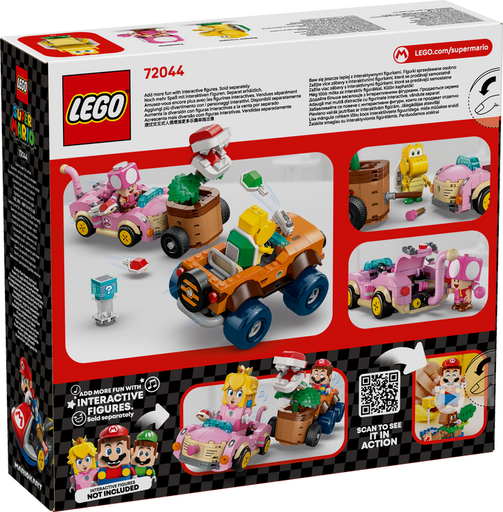 לגו Super Mario™ - Mario Kart – Piranha Plant Power-Up Pursuit™ (72044)-3