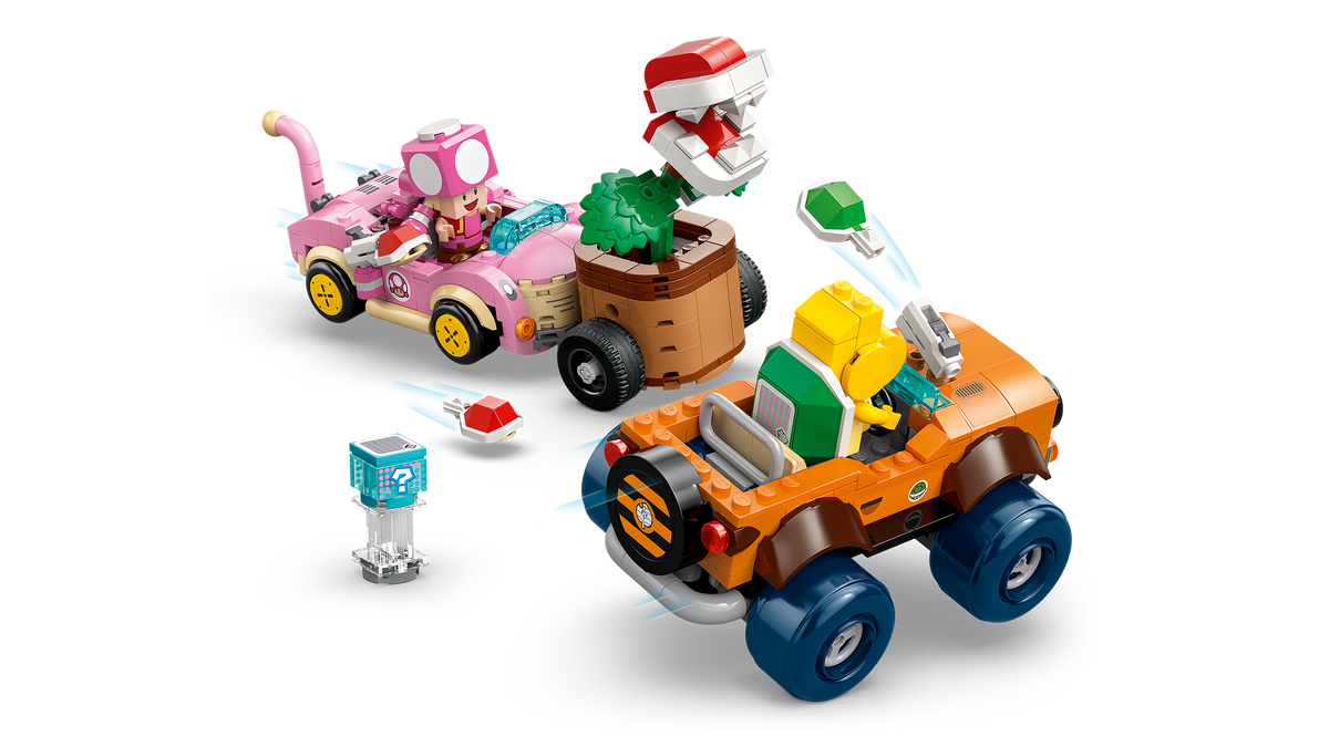 לגו Super Mario™ - Mario Kart – Piranha Plant Power-Up Pursuit™ (72044)-6
