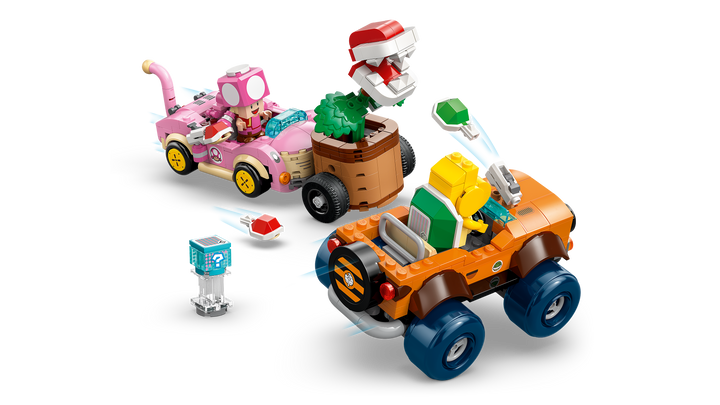 לגו Super Mario™ - Mario Kart – Piranha Plant Power-Up Pursuit™ (72044)-6