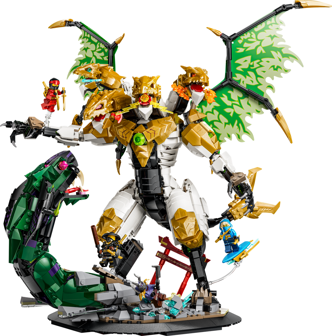 לגו NINJAGO® - אולטרה קרב בין דרקונים (71872)-0