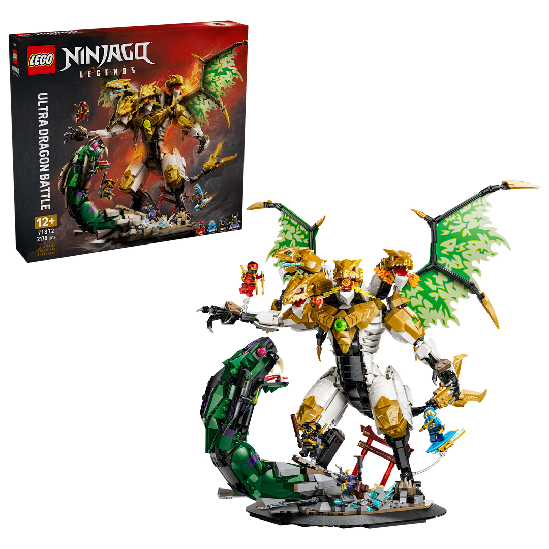 לגו NINJAGO® - אולטרה קרב בין דרקונים (71872)-1