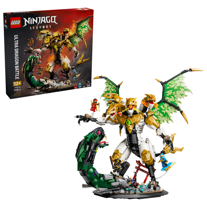 לגו NINJAGO® - אולטרה קרב בין דרקונים (71872)-2