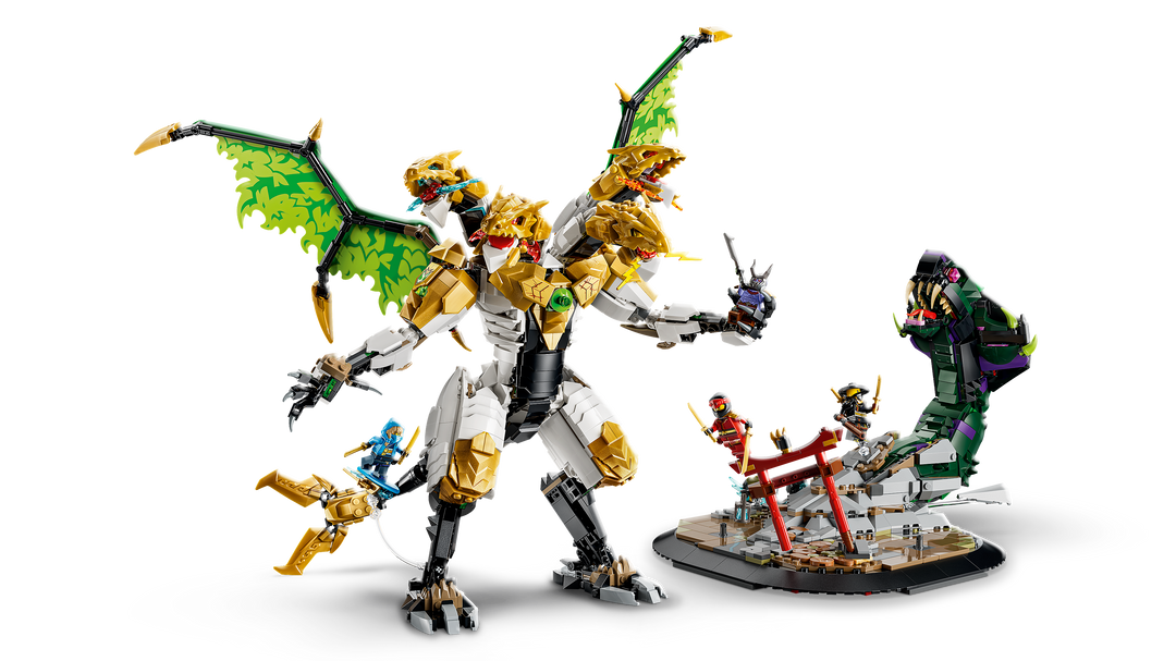 לגו NINJAGO® - אולטרה קרב בין דרקונים (71872)-2