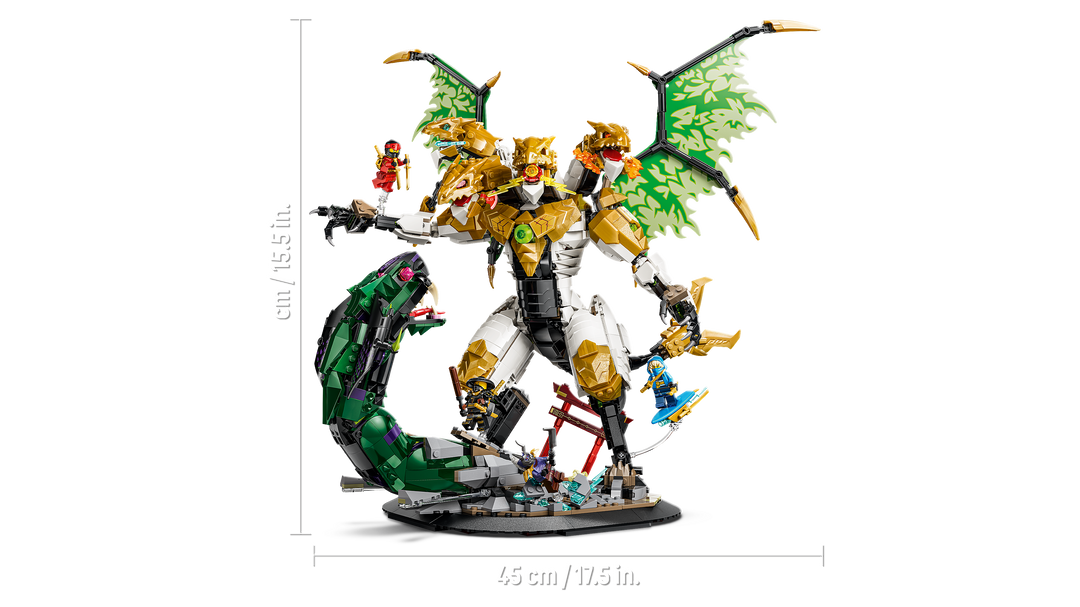 לגו NINJAGO® - אולטרה קרב בין דרקונים (71872)-3