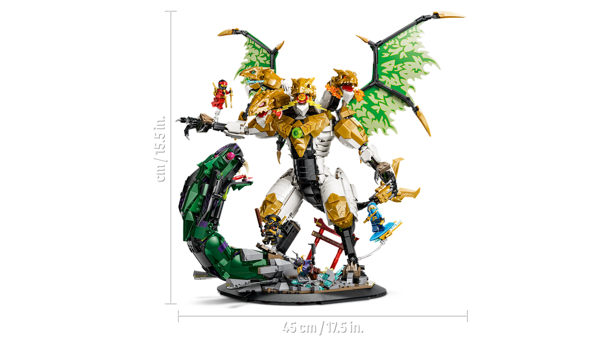 לגו NINJAGO® - אולטרה קרב בין דרקונים (71872)-4
