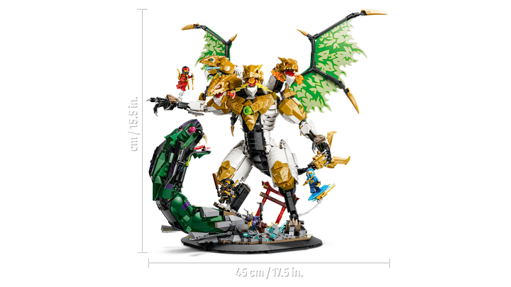 לגו NINJAGO® - אולטרה קרב בין דרקונים (71872)-4