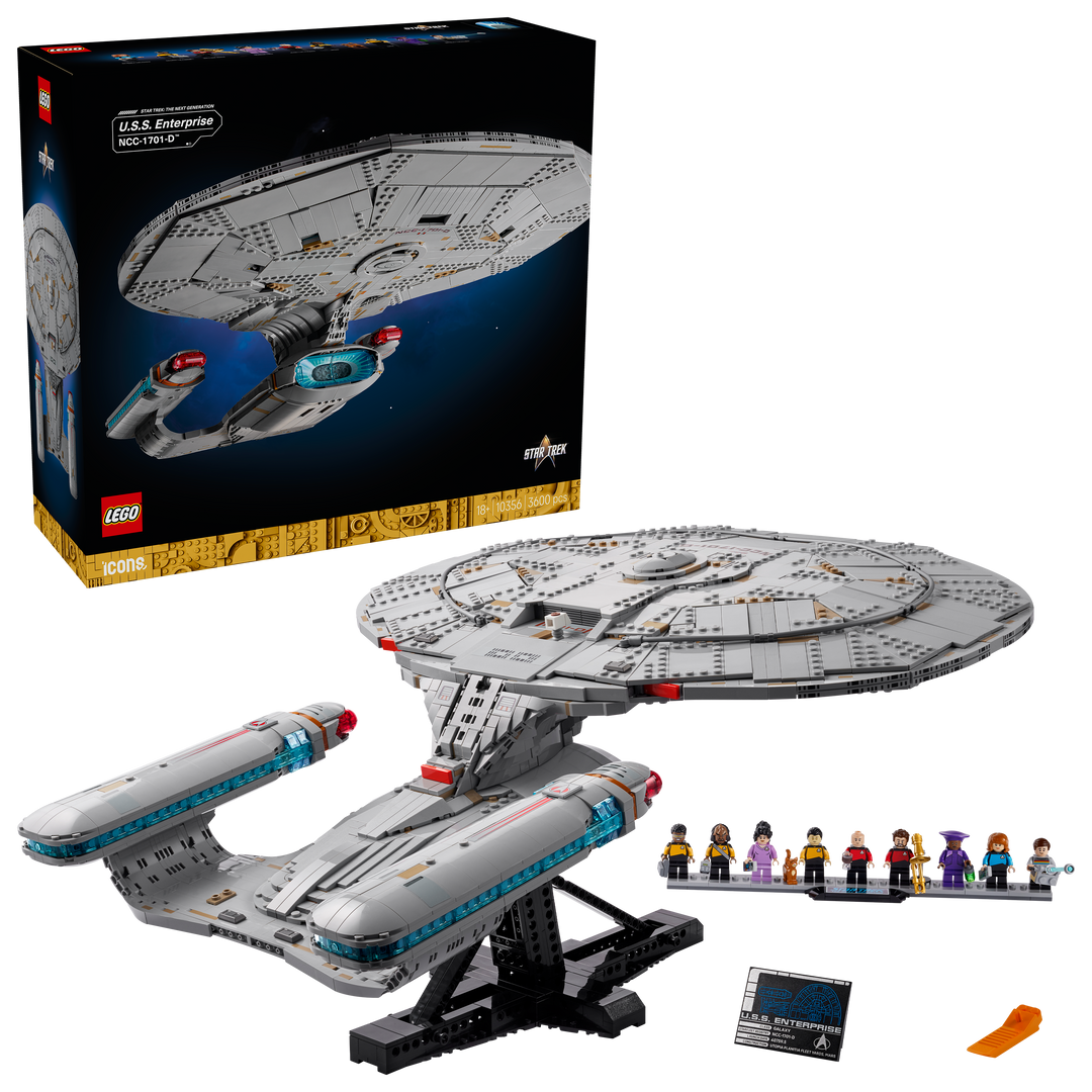 לגו Icons - Star Trek: U.S.S. Enterprise NCC-1701-D™ (10356)-2