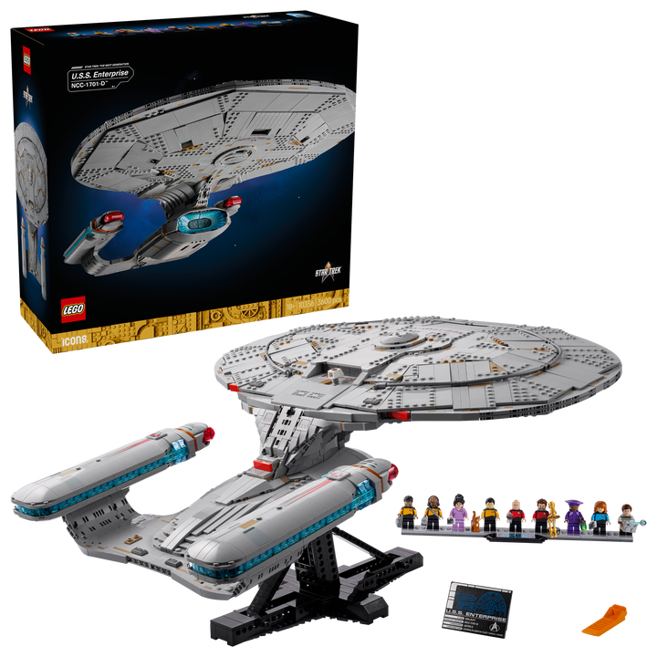 לגו Icons - Star Trek: U.S.S. Enterprise NCC-1701-D™ (10356)-2