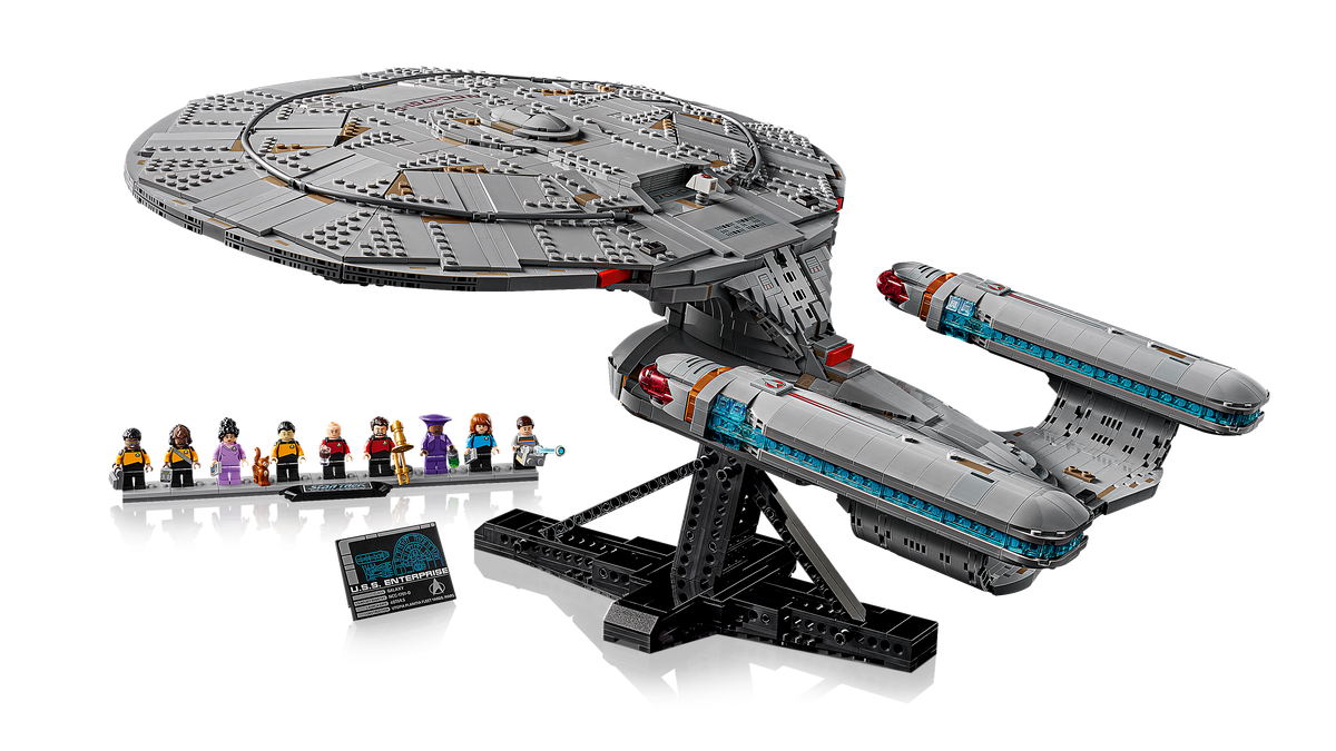 לגו Icons - Star Trek: U.S.S. Enterprise NCC-1701-D™ (10356)-5